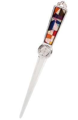 길이 17cm자개문양 지칼