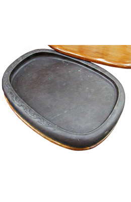 25X34X4cm 단계 타원형  古갱자암特大