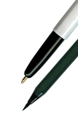 직경3X8mm아카시아붓펜