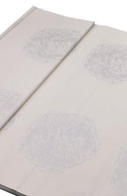 69.5X135cm 미색 5언 용·박쥐 5장