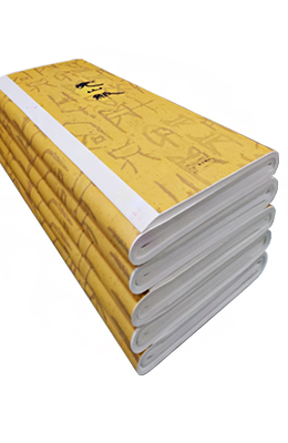 크기70X205cm 발묵潑墨-4단계 완산지 2X7 국전지-50장