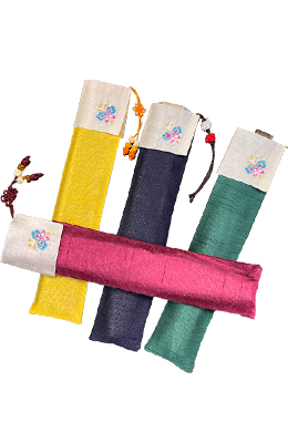 길이22.5cm  비단부채집小