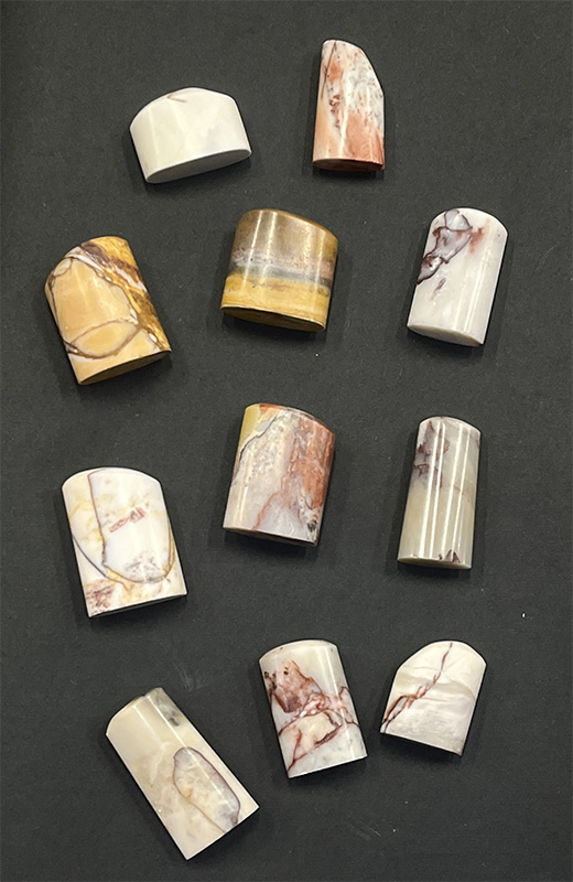 불규칙 타원형  자연석유인