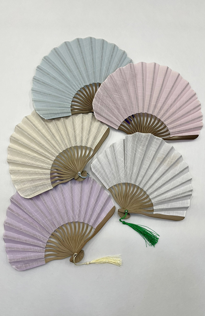 28X22cm  모시부채