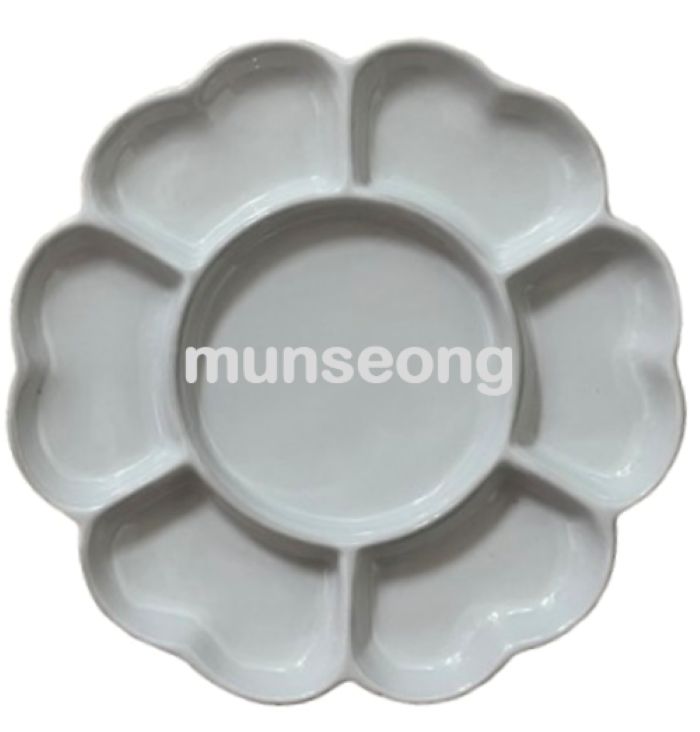 채색접시(칸)대형