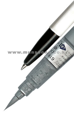 직경4X12mm 은분붓펜4호