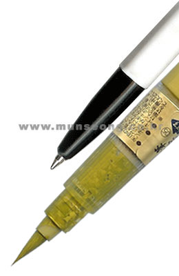 직경4X12mm 금분붓펜4호