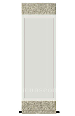 전체52X192cm 공간44X136cm 30호족자