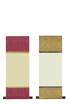 전체25X75cm 공간25X34cm 미니족자大B형