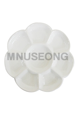 채색접시(칸)중형