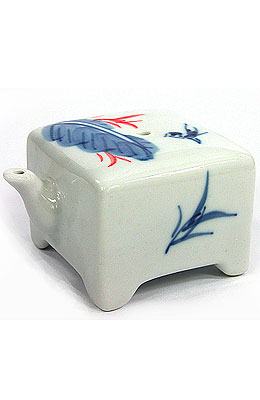 9.8x8x6.0cm 도자기 제작 사각형 연적