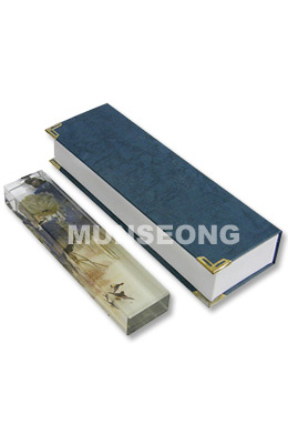 크기18×4cm/350g 크리스탈사각문진