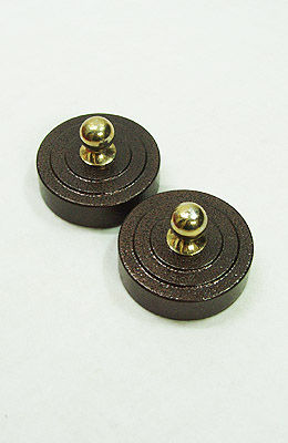 5.5cm/660g 사군자/문인화용 원형쇠문진set