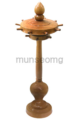 붓의길이55cm  핀17/물푸레 원형붓걸이특大