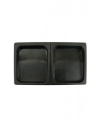 전각용/2칸 사각 이면연 벼루