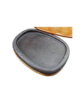 25X34X4cm 단계 타원형  古갱자암特大