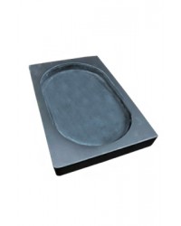 크기18X27cm 국내산 벼루[특]남포석연 9X6타원형