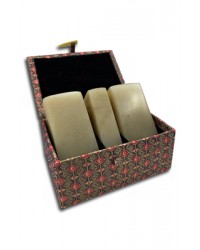 4.5X4.5cm 3개 세트 1치5푼요녕석