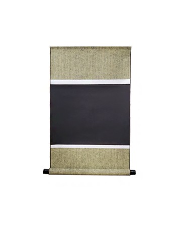 전체45X72cm 공간45X34cm 6절가로형검정족자