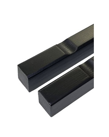 30cm/필산겸용  검정색 국산나무문진 2개 세트