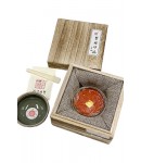 磁器 내경 약5.8cm  쌍유팔보  특품인주 1냥