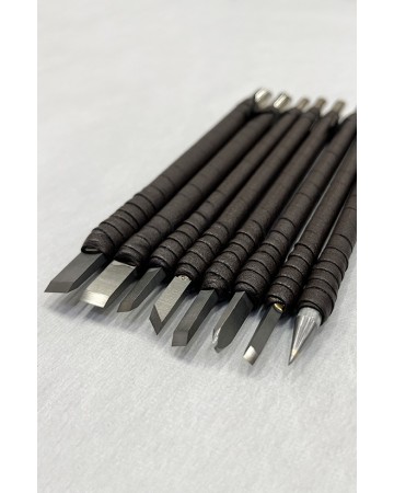 가죽케이스포함 전각도 8개 세트