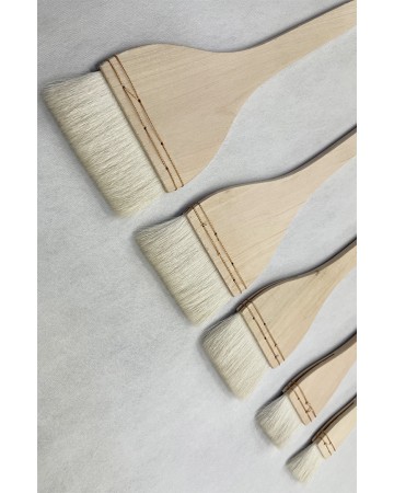 채색/바림/회화  평붓.평필 5개 세트