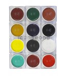 동양화채색안채 日本길상접시물감   낱색 15ml