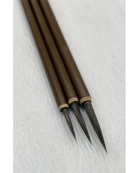 2mm,4mm,5mm 황모세필 3개 세트