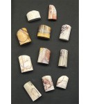 불규칙 타원형  자연석유인