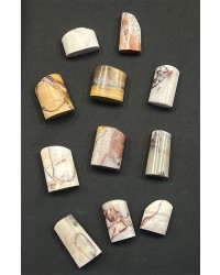 불규칙 타원형  자연석유인