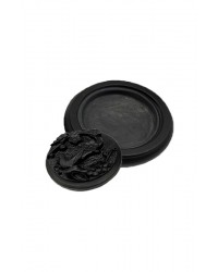 남포석 4x4 원형벼루