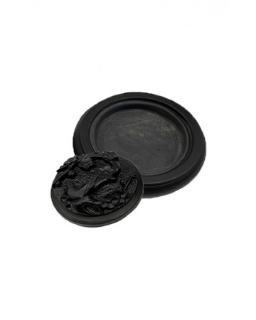 남포석 5x5 원형벼루