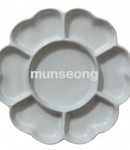 채색접시(칸)중형