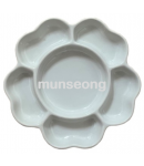 채색접시(칸)소형