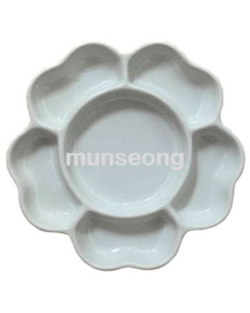 채색접시(칸)소형