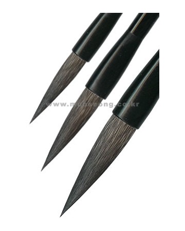 8/10/14호 곰털-熊毛筆 웅모필 3개