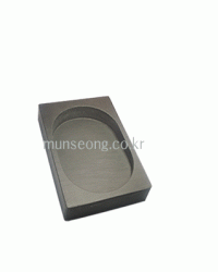 크기12X18cm 중국산 벼루/연습용 4X6타원형