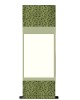 전체53X124cm 공간45X68cm 3절用족자