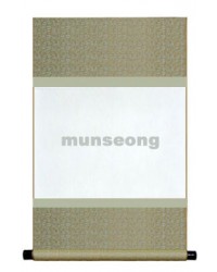 전체45X72cm 공간45X34cm 6절가로형족자