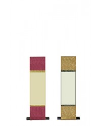 전체15X60cm 공간15X30cm 미니長족자 