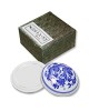 磁器 내경6.5cm 2냥(60g)흰색 인주