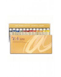 동양화채색물감 알파튜브물감 (채향)12색 세트