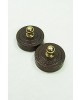 5.5cm/660g 사군자/문인화용 원형쇠문진set