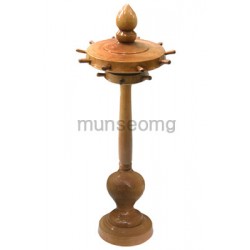 붓의길이55cm  핀17/물푸레 원형붓걸이특大