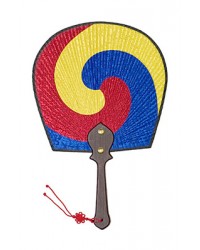 크기27X26cm 전체길이40cm 태극선大